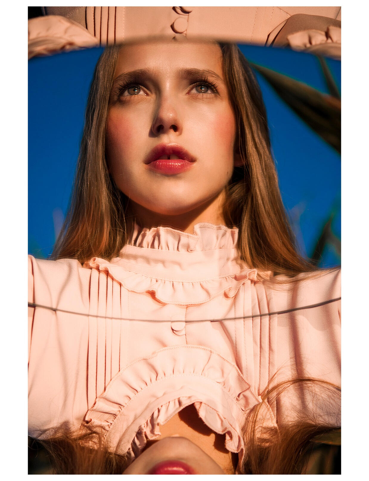 Mirror makeup by A. Snakowska, L. Pasławska, M. Kurzawa