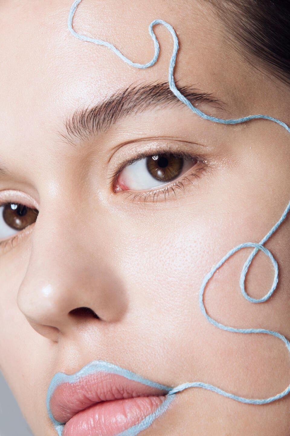 Blue pastel by Alicja Snakowska MUA, Julia and Edyta Bartkiewicz